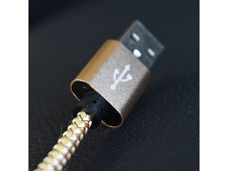 USB златен кабел TYPE-C 1 Mega Drive - 2