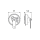 Клаксон SEGER 50FI1200K 435 Hz 12V