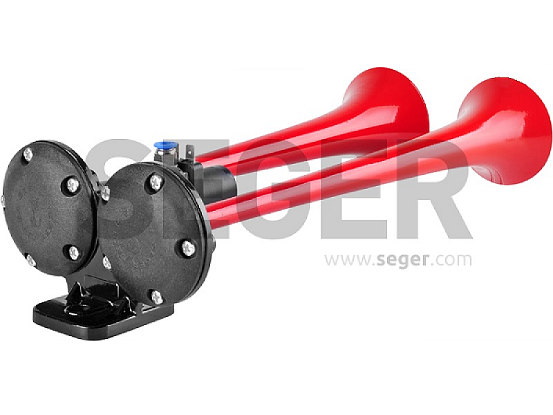 ТРОМБА ДВОЙНА SEGER 80AH 125dB 24V