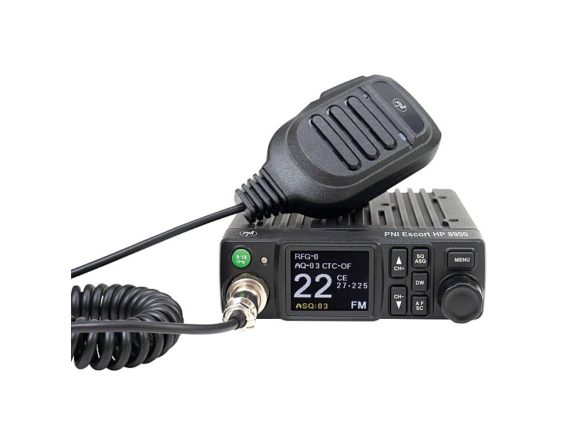 Радио станция CB PNI Escort HP 8900 ASQ, 12V / 24V, RF Gain, CTCSS-DCS, Dual Watch - 8