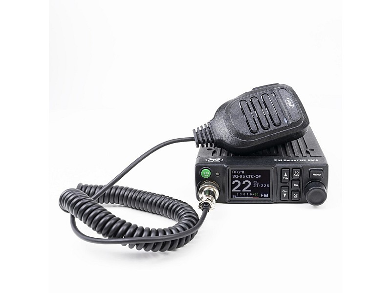 Радио станция CB PNI Escort HP 8900 ASQ, 12V / 24V, RF Gain, CTCSS-DCS, Dual Watch - 5