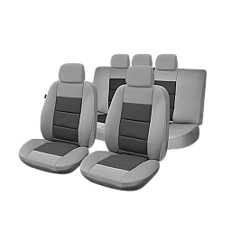 Универсални калъфи за седалки PREMIUM LUX GRAY UMB4