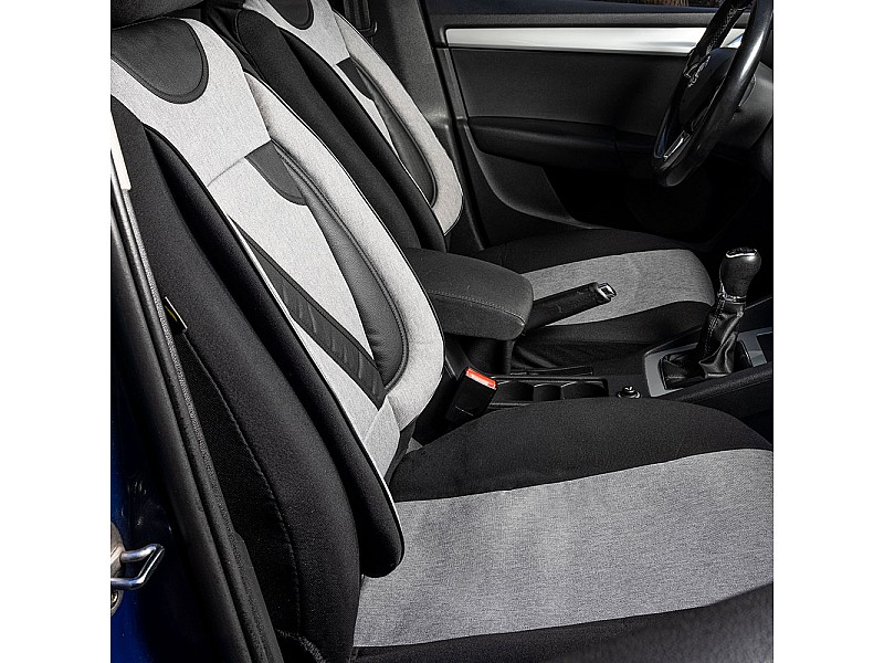 Универсални калъфи за седалки NERO GREY - 5