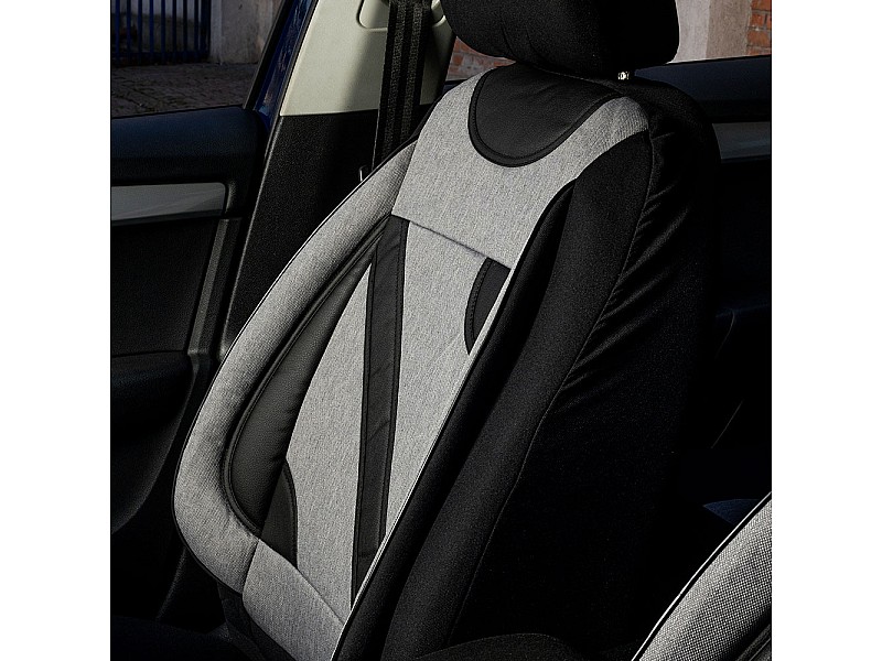 Универсални калъфи за седалки NERO GREY - 8