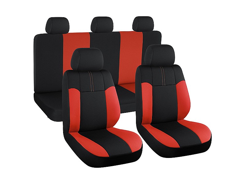 Универсални калъфи за седалки TREND RED - 3