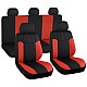 Универсални калъфи за седалки TREND RED