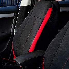 Универсални калъфи за седалки VISION RED