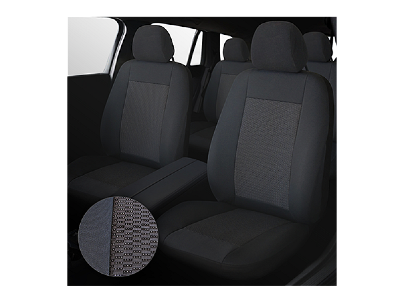 Универсални калъфи за седалки LUX BLACK UMB1