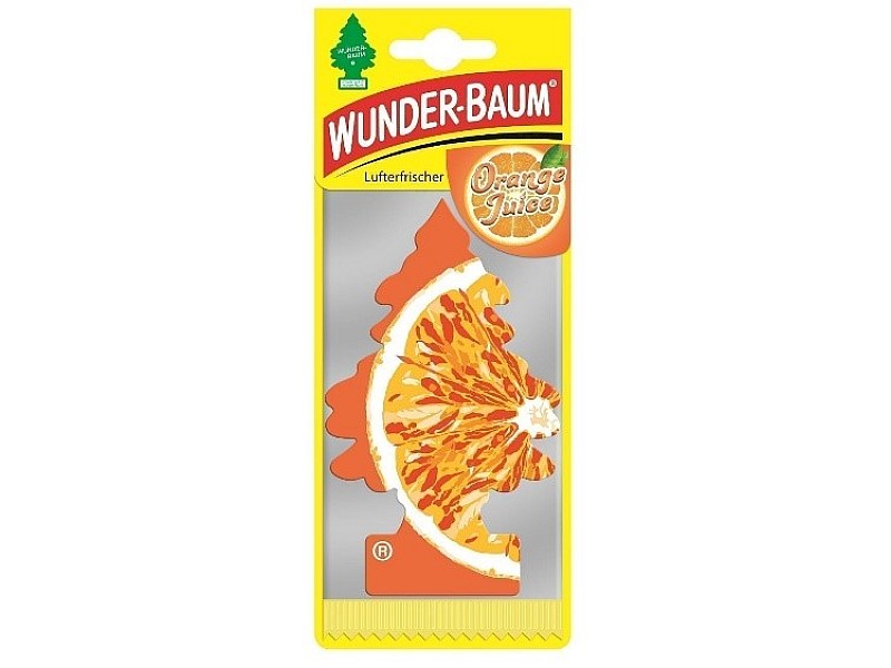 Ароматизатор за кола борче WUNDER-BAUM ORANGE JUICE