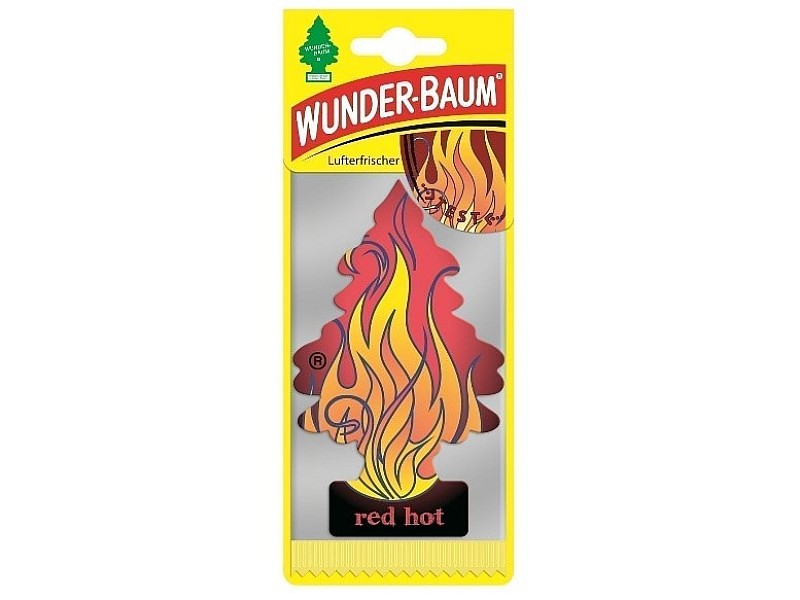 Ароматизатор за кола борче WUNDER-BAUM RED HOT