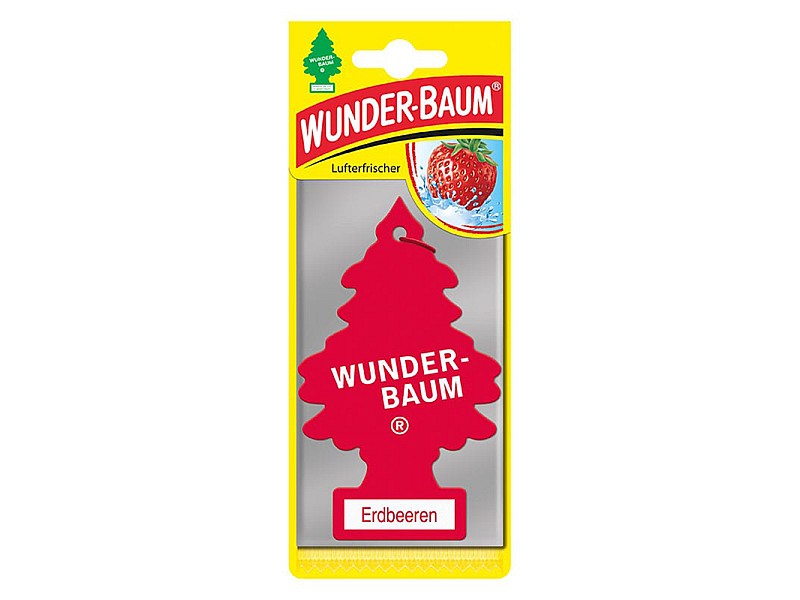 Ароматизатор за кола борче   WUNDER-BAUM ERDBEEREN