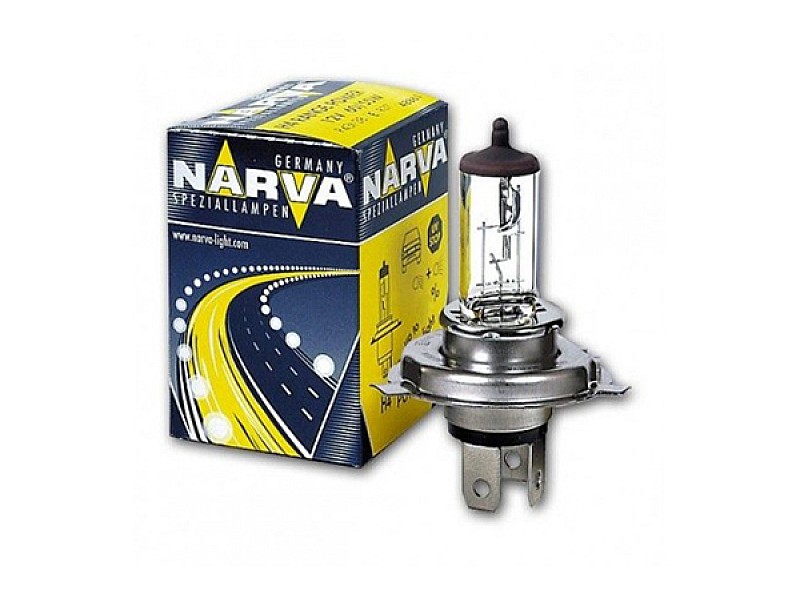 Крушка NARVA H4 12 V, 60/55W Range Power 1бр.