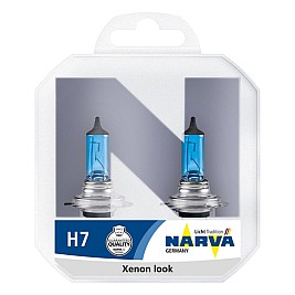 Крушка Narva H7 55W 12V RANGE POWER 2 бр. WHITE