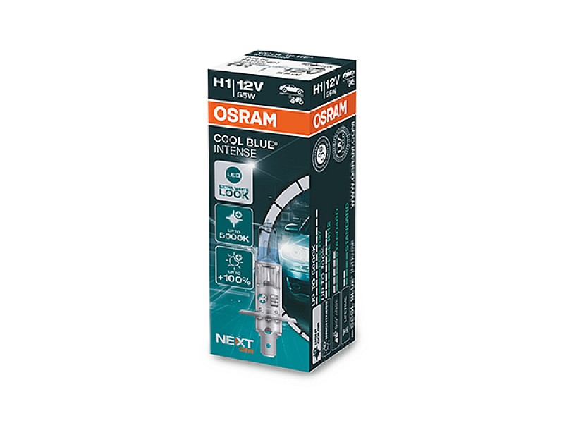 Крушки OSRAM Cool Blue Intense NextGen H1 12V 55W 1 бр. кутия