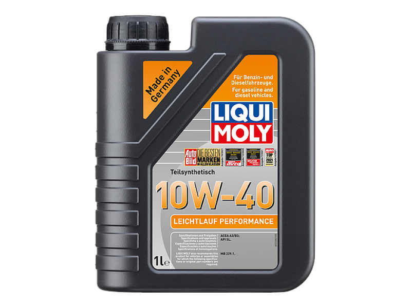 Масло LIQUI MOLY LEICHTLAUF PERFORMANCE 10W-40 1L