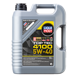 Масло LIQUI MOLY TOP TEC 4100 5W-40 5 L