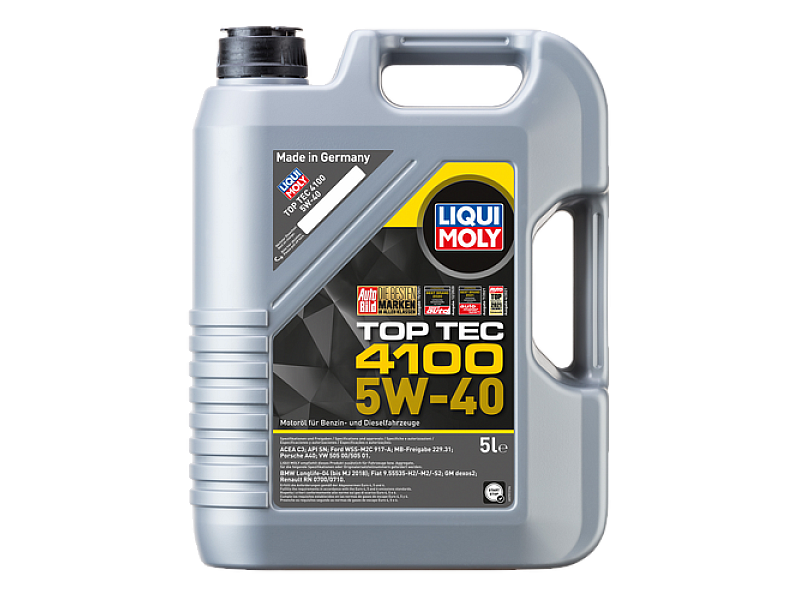 Масло LIQUI MOLY TOP TEC 4100 5W-40 5 L