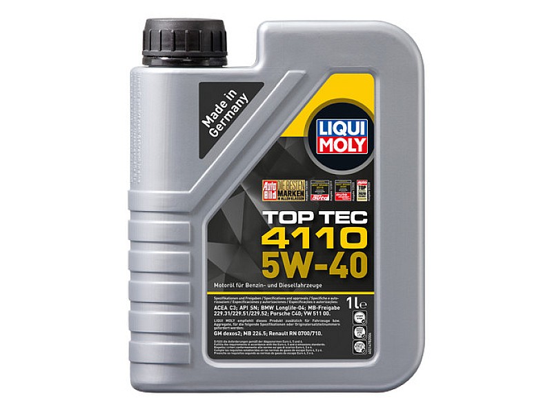 Масло LIQUI MOLY TOP TEC 4110 5W-40 1L