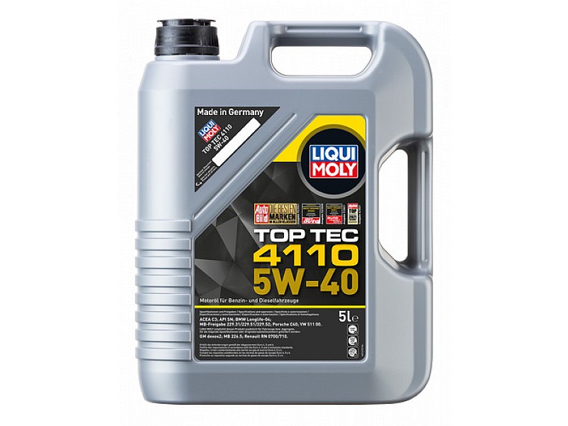 Масло LIQUI MOLY TOP TEC 4110 5W-40 5L