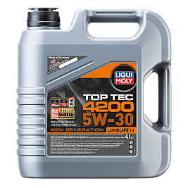 Масло LIQUI MOLY TOP TEC 4200 New Generation 5W-30 4 L