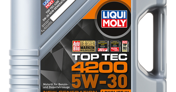 ☀️ Масло LIQUI MOLY TOP TEC 4200 New Generation 5W-30 5 L ☀️ - ️ Ценa ...