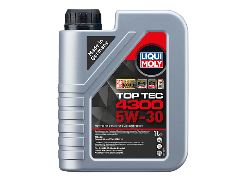 Масло LIQUI MOLY TOP TEC 4300 5W-30 1 L