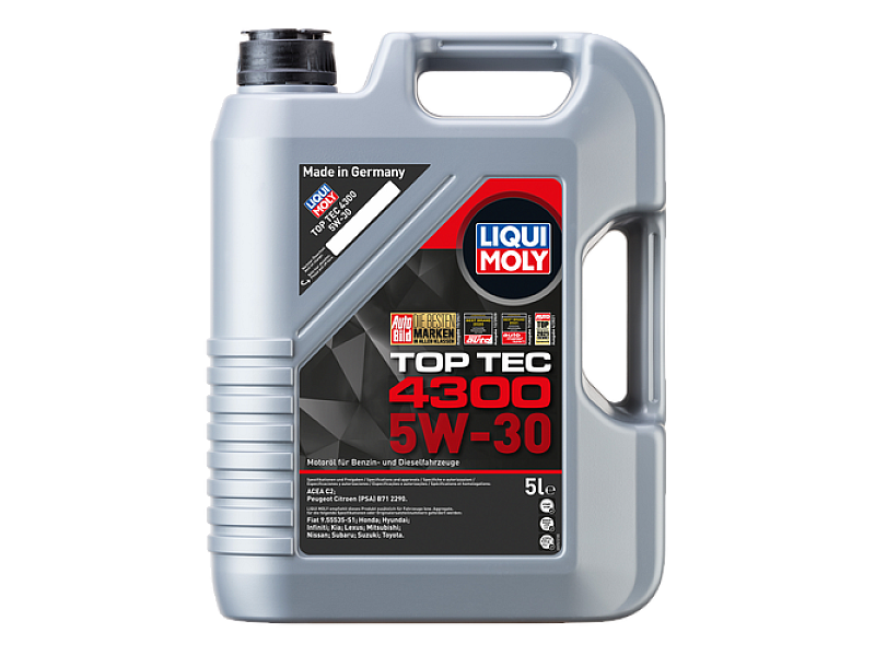 Масло LIQUI MOLY TOP TEC 4300 5W-30 5 L