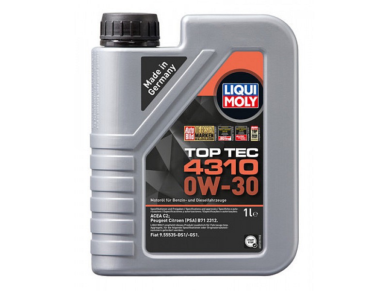 Масло LIQUI MOLY TOP TEC 4310 0W-30 1L