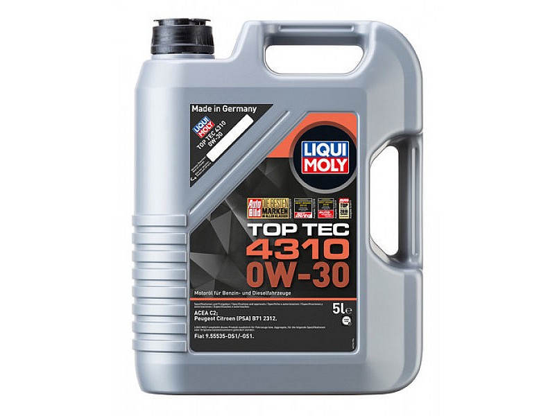 Масло LIQUI MOLY TOP TEC 4310 0W-30 5L