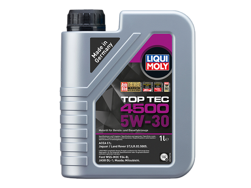 Масло LIQUI MOLY TOP TEC 4500 5W-30 1 L