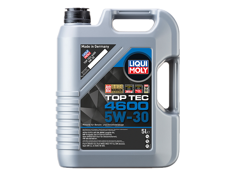 Масло LIQUI MOLY TOP TEC 4600 5W-30 5 L