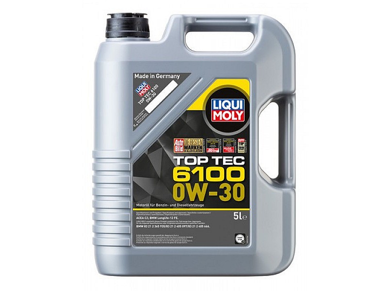 МАСЛО LIQUI MOLY TOP TEC 6100 0W-30 5L