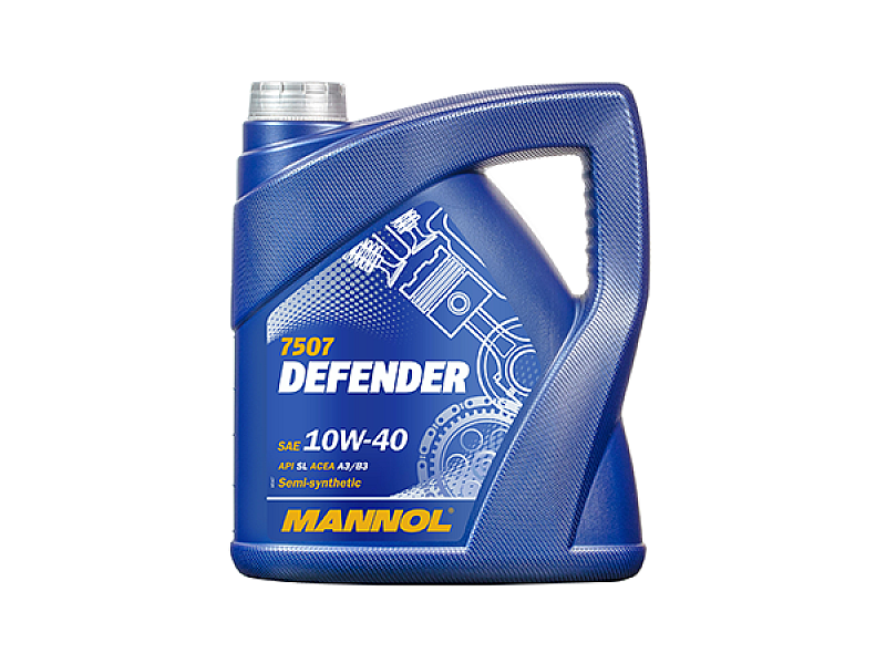 Масло MANNOL DEFENDER STAHLSYNT 10W-40 4L - 2