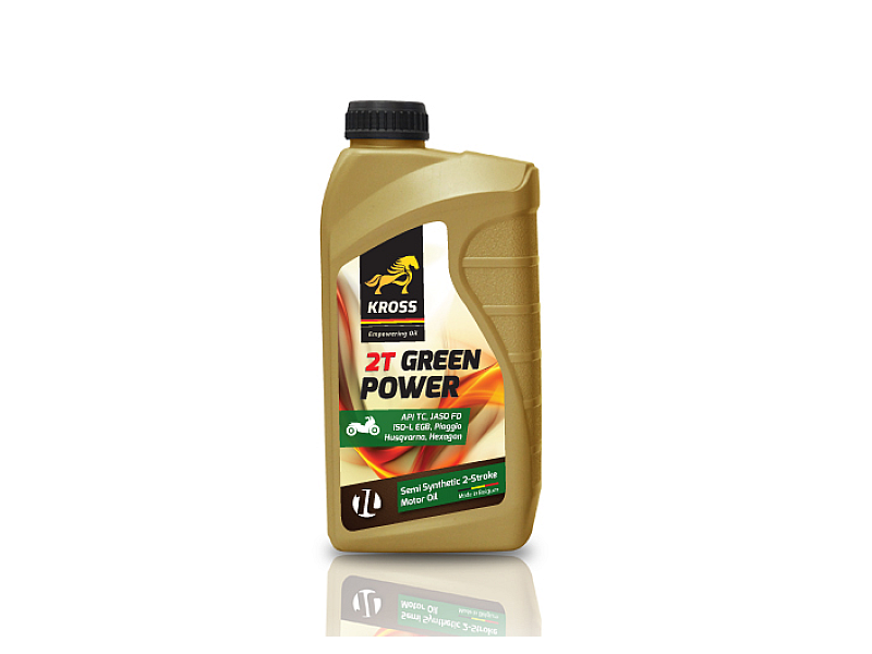 Масло KROSS 2T GREEN POWER 1L - 2