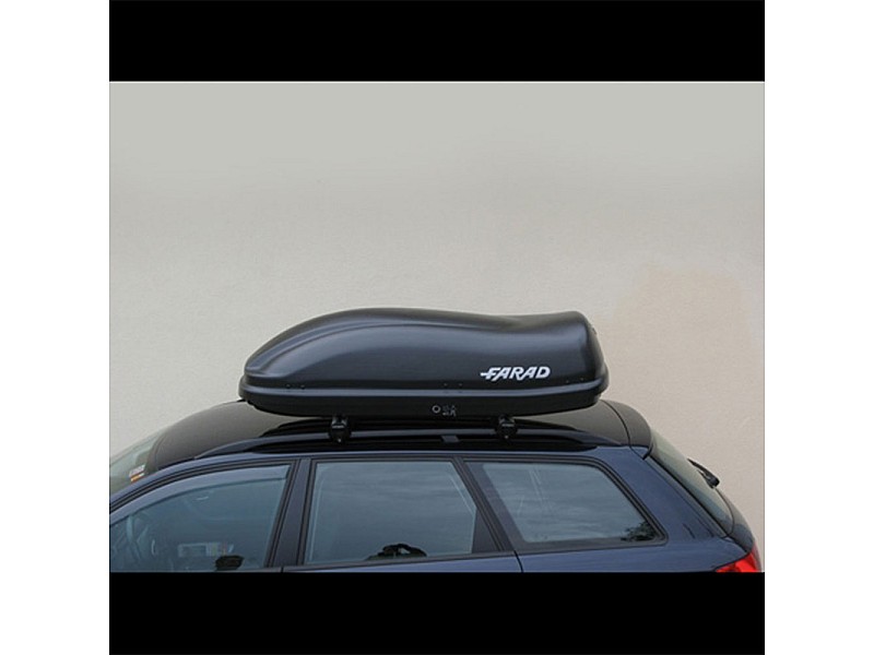 АВТОБОКС БАГАЖНИК ЗА КОЛА FARAD MARLIN F3 400 L ROOF BOX BLACK - 3