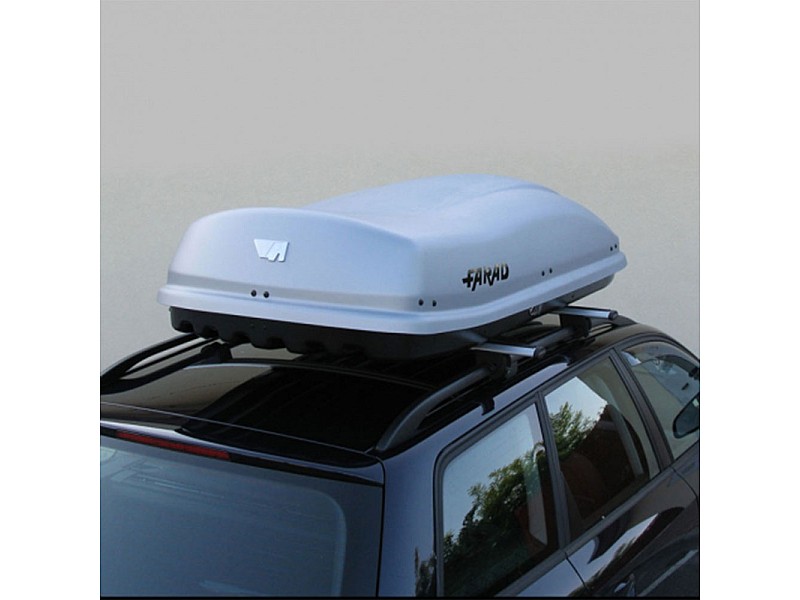 АВТОБОКС БАГАЖНИК ЗА КОЛА FARAD MARLIN F3 480 L ROOF BOX SILVER - 3