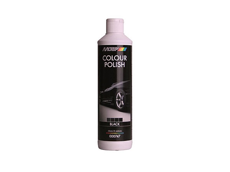 Полирпаста черен цвят MOTIP POLISH COLOR BLACK 500мл.