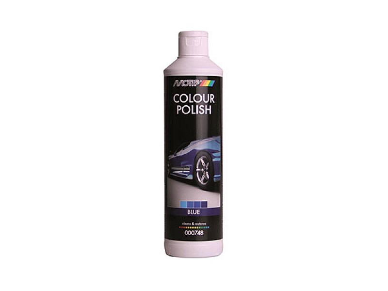 Полирпаста син цвят MOTIP POLISH COLOR BLUE 500мл.