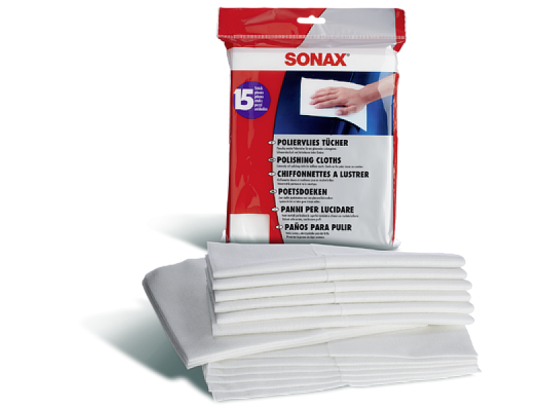 Полиращи кърпи SONAX POLISHING CLOTHS 15бр.