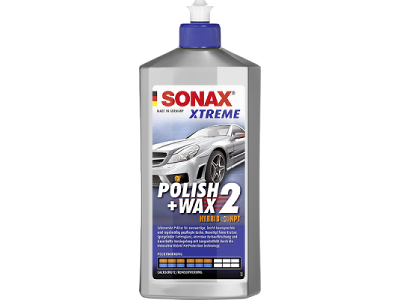 Препарат за полиране SONAX XTREME POLISH + WAX 2 HYBRID NPT 500 мл.