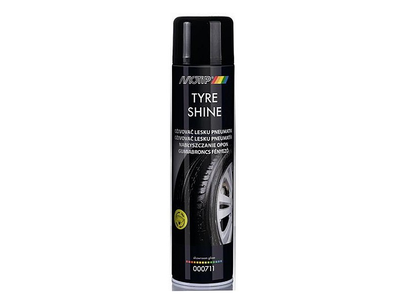 Спрей за полиране на гуми MOTIP TYRE SHINE 600мл.