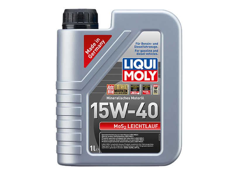 Масло LIQUI MOLY MoS2 Low-Friction 15W-40 1L