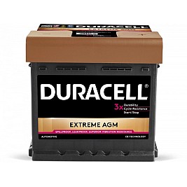 Акумулатор Duracell Extreme AGM 12V 50Ah 540A Д+
