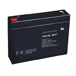 VRLA акумулатор UP 6V 7A GB6-7 F1