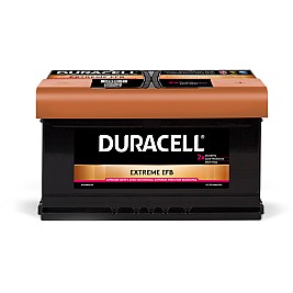 Акумулатор Duracell Extreme EFB 12V 75Ah 730A L4 Д+