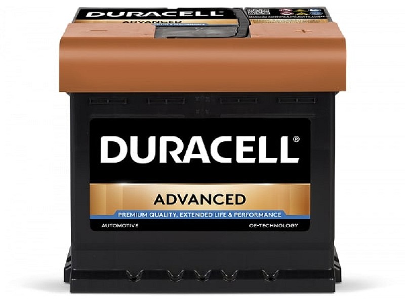 Акумулатор Duracell Advanced 12V 50Ah 450A Д+