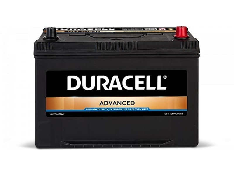 Акумулатор Duracell Advanced JIS 12V 95Ah 720A Д+