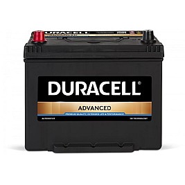 Акумулатор Duracell Advanced JIS 12V 70Ah 570A Л+