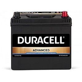 Акумулатор Duracell Advanced JIS 12V 60Ah  480A Д+