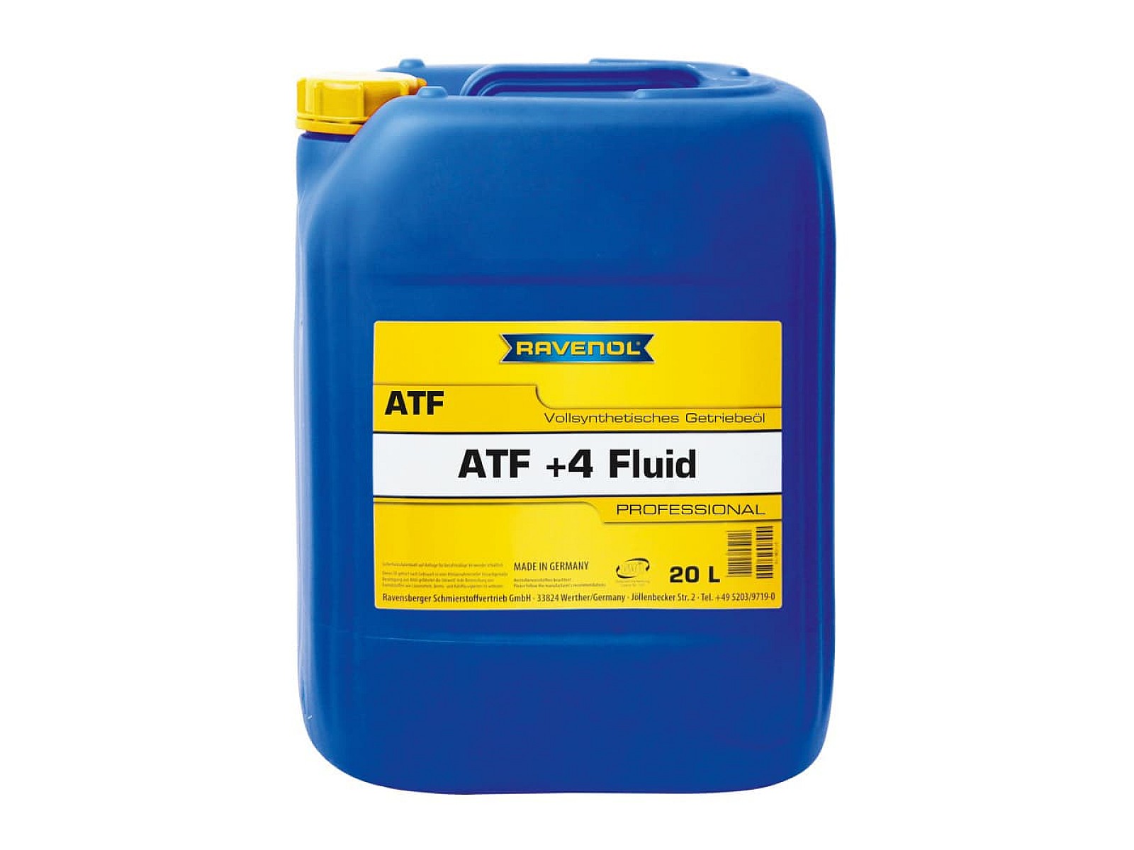 ☀️ Трансмисионно масло RAVENOL ATF+4 Fluid 20л. ☀️ - ️ Ценa — ️ Motex.bg
